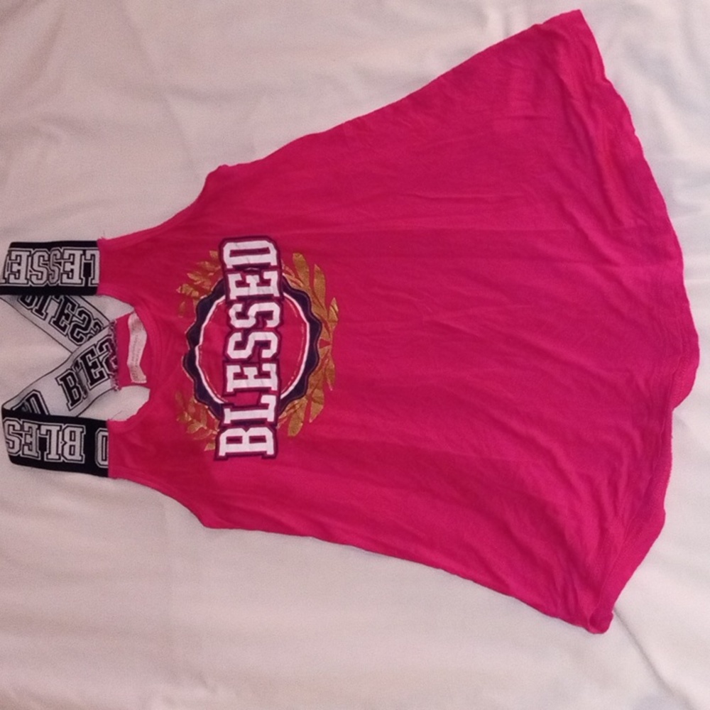 Pink Blesses Tank Top
